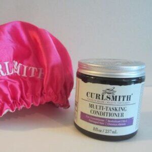 SORRY SOLD.....Curlsmith Multi-Tasking 3-In-1 Conditioner 8 fl oz & Sleep Bonnet